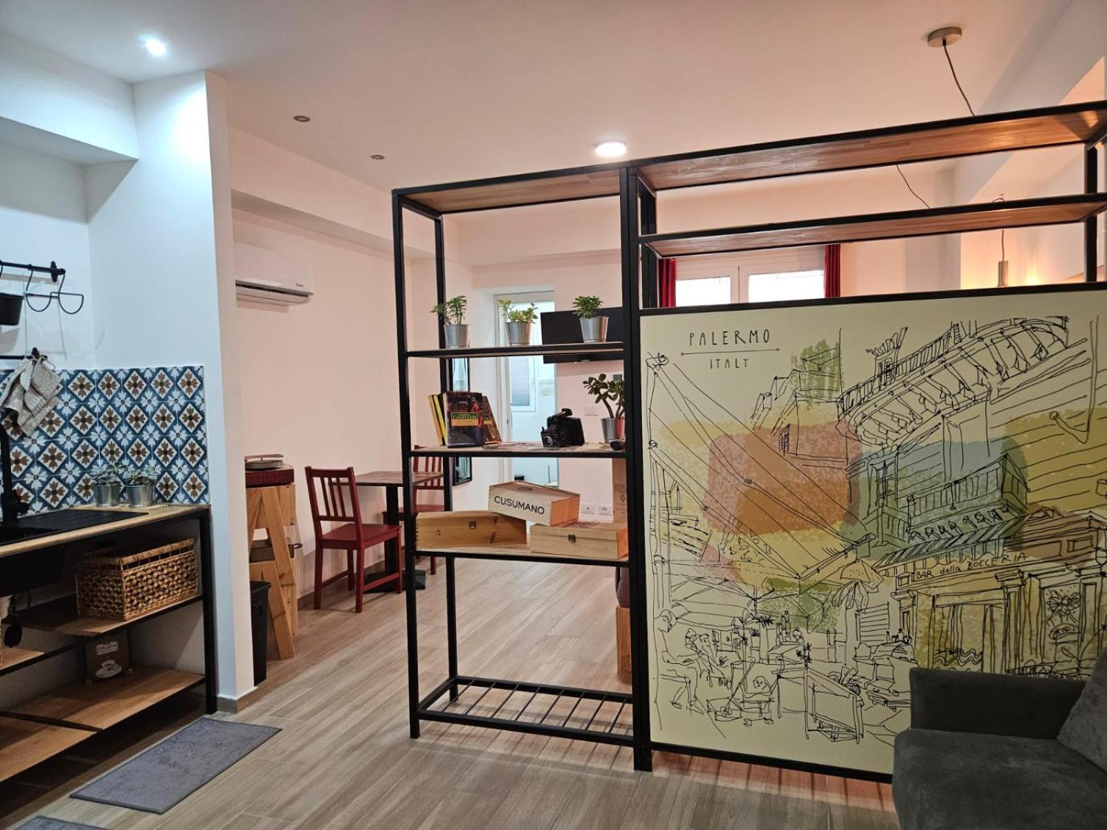 Porta D Ossuna Comfort Apartments パレルモ エクステリア 写真